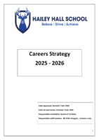 Careers Guidance Strategy – Summer 2026