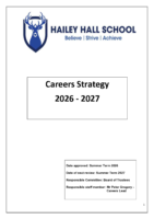 Careers Guidance Strategy – Summer 2027